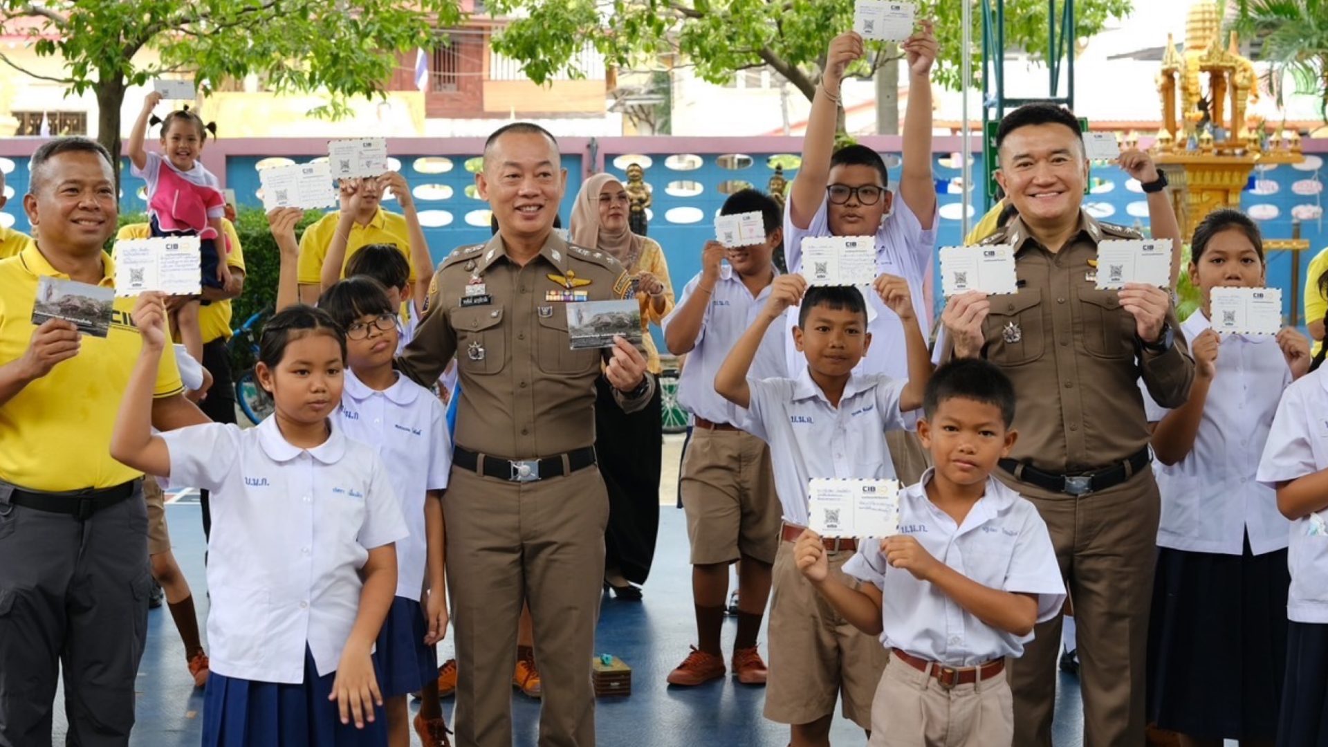 ตำรวจน้ำจัดกิจกรรม “CIB รวมใจบอกรักในหลวง” - Police News Varieties