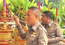 “ผู้การหมอ”ฉลองหอพระ-หลวงพ่อโสธรจำลองเสริมสิริมงคลกองสืบภาค2