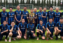 “บิ๊กจ๋อ”นำทีมข่าว VIP 47ฟาดแข้งกระชับมิตรพิธีส่งมอบสนามฟุตบอลรร.สวนนนท์