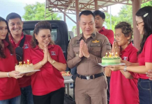 กต.ตร.-ตำรวจโรงพักหนองปรือจัดกิจกรรมพบปะสังสรรค์กระชับสัมพันธ์