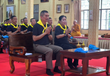 “ผู้การโคราช”นำตำรวจในสังกัดปฏิบัติธรรมถวาย”พระพันปีหลวง“