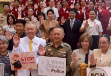 “บิ๊กหวาน”เปิดตัวทีม“ตำรวจริบบิ้นขาว”ช่วยเหยื่อถูกกระทำรุนแรงทุกมิติ