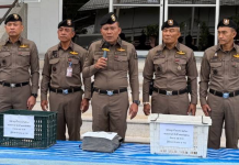 ตำรวจจับแล้ว6คนแก๊งลักทรัพย์บนตู้สินค้ารถไฟช่วงน้ำท่วม