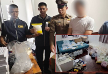 ปอศ.รวบจีนเทาเช่าบ้านหรูพัทยาแปลงเป็นรง.ผลิตพอตเค