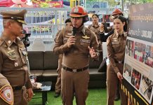 น.1เปิดโครงการลดอุบัติเหตุแก้ปัญหาจราจรช่วงเทศกาลปีใหม่