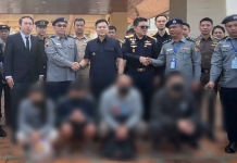 ปปส.รับมอบ4ผู้ต้องหายานรกจากเมียนมา