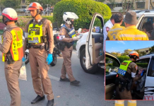 ชื่นชมตำรวจจราจรทำคลอดฉุกเฉินกลางถนน