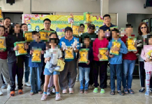 ตำรวจทางหลวงปากช่องเลี้ยงปีใหม่รร.เด็กตาบอดโป่งตาลองเขาใหญ่