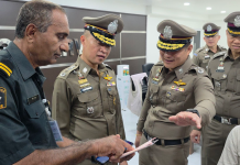 “รองจเรอรรถ”ตรวจราชการโรงพักเมืองพัทยา