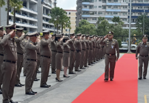 “บิ๊กแจง”ตรวจเยี่ยมบช.ก.ถิ่นเก่าสร้างชื่อก่อนเกษียณ