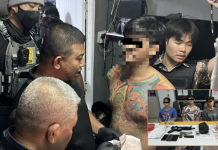 “รองจ๋อ”ลุยค้นหลังวัดรวกจับก๊วนยาหัวจ่าย-ผลิตแบงก์พันปลอม