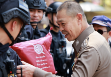 “ผู้ช่วยก้อง”มอบ “บิ๊กหยาม”ตรวจเยี่ยมมดงานสน.บางเสาธง