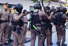 ”ผู้การนครปฐม“เยี่ยมชมการฝึก Six Man Team (Basic S.W.A.T)สภ.เมืองนครปฐม