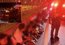 ตำรวจทางหลวงไล่จับ13โจ๋แว้นบนมอเตอร์เวย์แหลมฉบัง