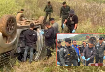 ตชด.แม่ฟ้าหลวงสกัดระทึกรถกระบะขนยาบ้า4.3ล.เม็ดซิ่งหนีตกถนน