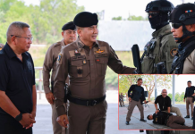 “ครูอุ้ม”เพิ่มทักษะตำรวจสตึกบุรีรัมย์รับมือเหตุไม่คาดฝันในสนามบิน