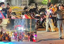 ตี3ผกก.มักกะสันยังลงจัดการจราจรRCA.นทท.แห่เล่นสงกรานต์