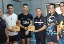 “นายกโก๊ะ”นำคณะกต.ตร.ปทุมธานีเยี่ยม2ตำรวจบาดเจ็บขณะปฏิบัติหน้าที่