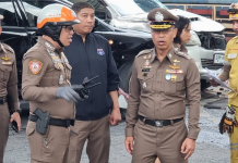 ผบ.ตร.กำชับสน.มักกะสันรวบรวมพยานหลักฐานให้ความเป็นธรรมทุกฝ่ายเหตุรถไฟชนรถปอ.206