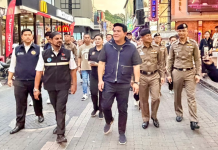 รมว.ท่องเที่ยวฯปล่อยแถว Walking Street ดึงเทคโนโลยี AI-โดรน คุมเข้มความปลอดภัยระดับโลก