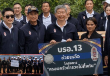 “บิ๊กปิ่น” นำทีม บรอ.13 ลุยด่านหน้าฐานตชด.ชายแดนอีสานใต้สานต่อโครงการ “ครอบครัวตำรวจ เราไม่ทิ้งกัน”