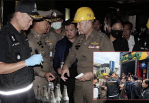 ผบ.ตร. ลุยตรวจซากโรงเบียร์ลาดพร้าว สลดศพกองกระจุกในห้องน้ำ