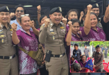 ปส.ปิดล้อมชุมชนหนองอ้อ ชลบุรี จับผู้ค้ารายย่อย ปลุกชาวบ้านสร้าง “ชุมชนปลอดภัย”