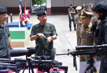 “บิ๊กอ้อภาค7”ตรวจเยี่ยมชุดปฏิบัติการพิเศษ(ฉลาม 461)