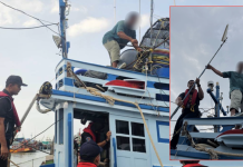 ตำรวจน้ำจับ 2 ไต๋เรือกลางทะเลสาบสงขลาติดเน็ตดาวเทียม Starlink – เครื่องขยายสัญญาณเถื่อน