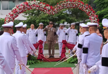 ตำรวจบ้านโฮ่งจัดสมเกียรติงานอำลาเครื่องแบบเกษียณปี69