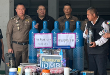 นครบาลทลายรง.ผลิตแก๊สหัวเราะทุนจีนเทารายใหญ่สุดในประเทศ