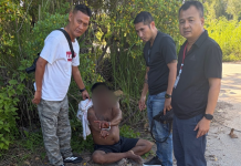 สืบบางละมุงจับทันควันหนุ่มคนงานเมาฆ่าเพื่อน