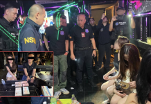 ปส.บุกค้น “คาราโอเกะ” ย่านนวลจันทร์ รวบ2เอเย่นต์ยาชาวเวียดนามพร้อมแก๊งนักเสพ 14 ราย